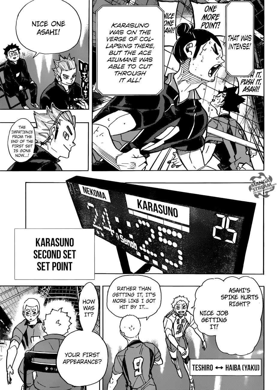 Haikyuu!!, Chapter 317 image 09